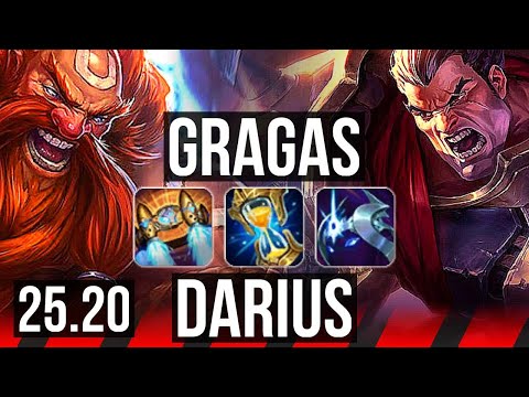 GRAGAS vs DARIUS (TOP) | NA Master | 25.20