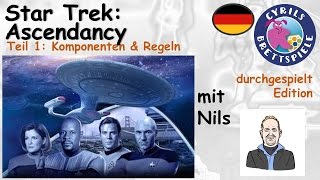Cyrils Brettspiele - Star Trek: Ascendancy (S117E01) - Komponenten & Regeln
