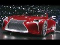 Lexus LF-LC Concept Vehicle - Official Unveiling ...