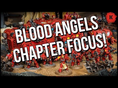 Warhammer 40,000 Blood Angels Chapter Focus! Blood Angels Primaris Are GO!