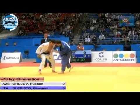 European Judo Championship Chelyabinsk 2012 -73kg ORUJOV (AZE)-DI CRISTO  (ITA)