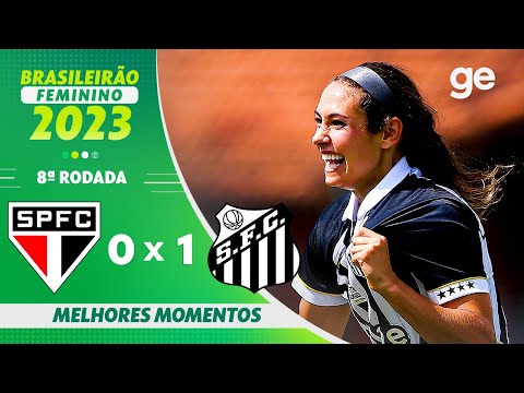 Gols e lances de São Paulo x Santos