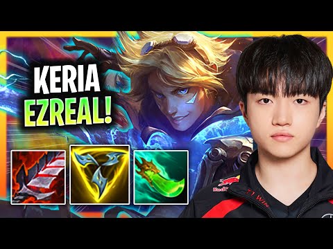 LEARN HOW TO PLAY EZREAL BOT LIKE A PRO! | T1 Keria Plays Ezreal Bot vs Varus!  Season 2025