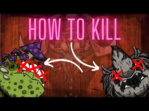 How To Kill All Cave Bosses [DST]