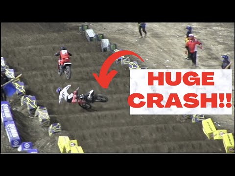 Dean Wilson A-3 Supercross. BIGGEST WHOOPS OF THE SEASON.