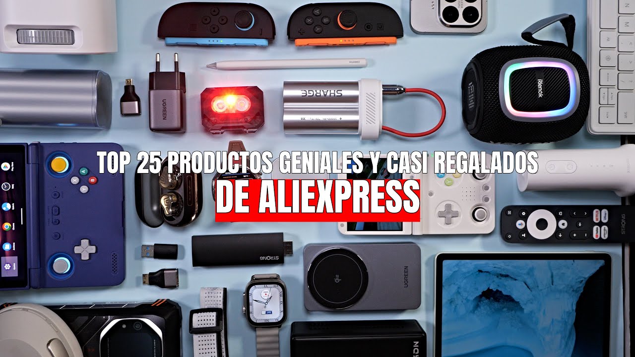 25 productos TOP de ALIEXPRESS en los Mega Choice Days 💥 ¡Precios de escándalo!
