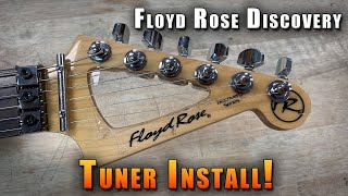 Video thumbnail for Installing Tuners on a Floyd Rose Discovery! by ZIMM'S GUITARS