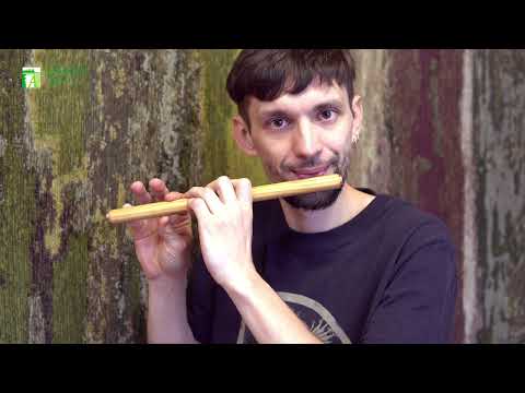 New Traverse flute in C ashwood - HarmonyFlute workshop