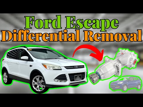 2013-2019 Ford Escape Differential Replacement Fast & Easy Way (knocking noice)