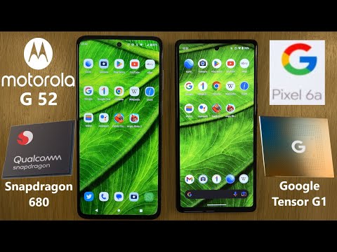 Motorola G52 VS Google Pixel 6a - PERFORMANCE TEST
