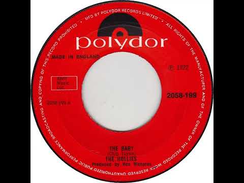 UK New Entry 1972 (44) The Hollies - The Baby