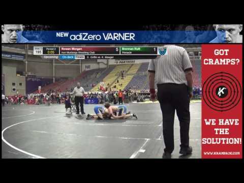 3790 Cadet 195 Mat 5 Brennan Rutt Pinnacle vs Rowan Morgan Iron Mustangs Wrestling Club ajohutaw 648