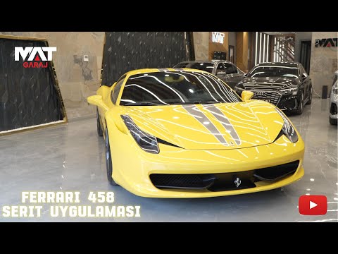 Ferrari 458 x Mat Garaj | Kusursuzluğun Ötesinde