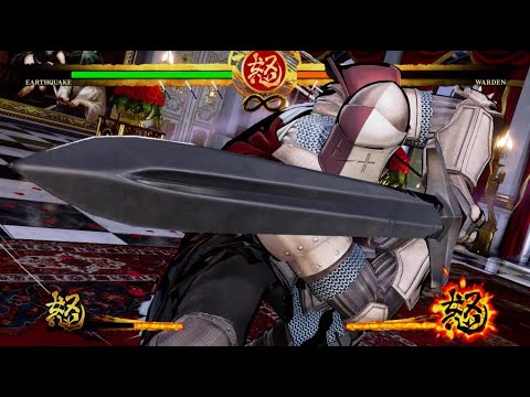 Samurai Shodown - Earthquake VS Warden