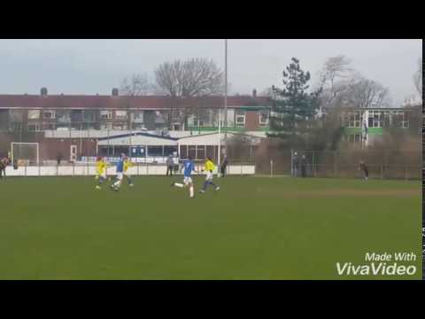 Lina woman of the match strong defence @ Match Jo-13 1 IJVV stormvogels