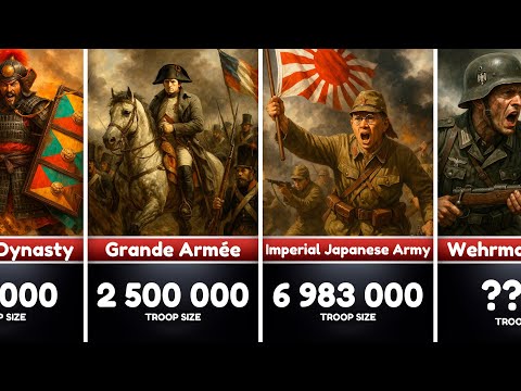 Largest Armies In History Ranked By Troop Size