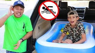 Jason Rules of Behavior and Safety in the Car and Pool
