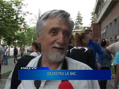 Dezastru la Bac