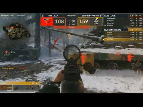 [CWL NOLA] Faze Clan vs. Lightning Pandas Map 1 (HUGE UPSET?!?!)