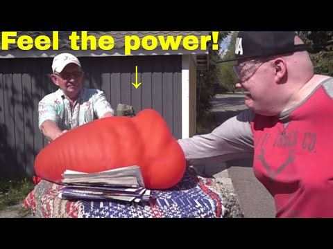Giant 5ft Water Balloon 1000 fps slow motion vs real puncher