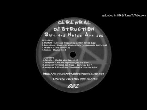SANA 02 - FRAZZBASS - READY FOR DESTRUCTION (HYPERSONIK RMX) - SHIT AND NOIZE ART
