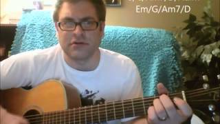 How to play "I wouldn't have missed it for the world" by Ronnie Milsap on acoustic guitar