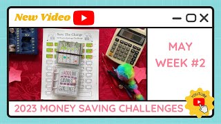 Budgeting Money Savings Challenges - May Week #2 - TracEy Monster Savings on Etsy