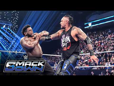 Damian Priest grabs Royce Keys’ throat after Keys repels MFTs: SmackDown highlights, May 22, 2026