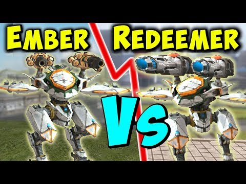 EMBER VS REDEEMER AO JUN - What's Better? War Robots Mk2 Gameplay WR