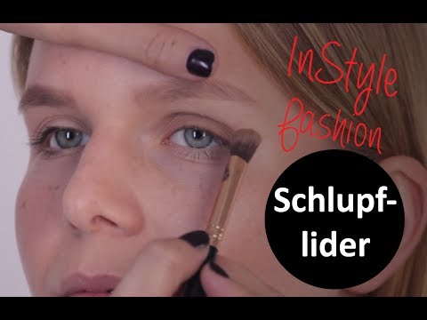 Schlupflider kaschieren - Make-up Tutorial