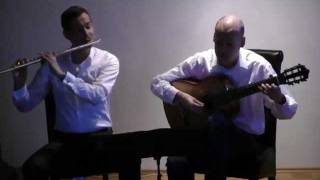 Celso Machado: Pacoca Choro performed by Wolfgang Auer, flute, and Klaus Jäckle, guitar