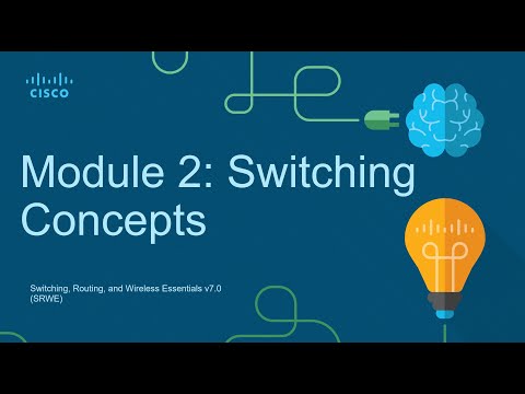 CCNA2   Module 2:  Switching Concepts - Switching, Routing, and Wireless Essentials (SRWE)
