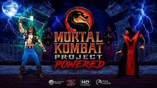 Mortal Kombat Project Powered (2026) & Nightwolf | Liu Kang boss 