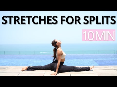 10 MIN STRETCHES TO GET YOUR SPLITS | Increase Your Flexibility and Mobility | 2 WEEK CHALLENGE