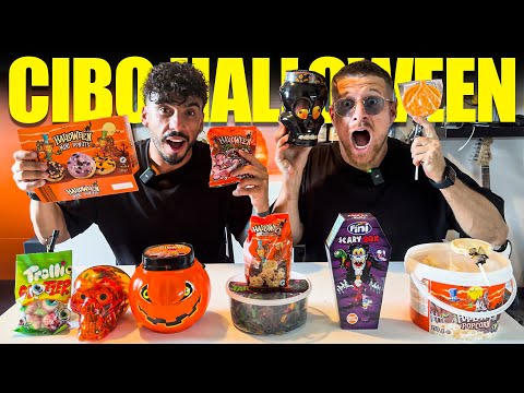MANGIAMO TUTTO IL CIBO DI HALLOWEEN DEL SUPERMERCATO LIDL - CI SONO DELLE COSE DAVVERO STRAORDINARIE