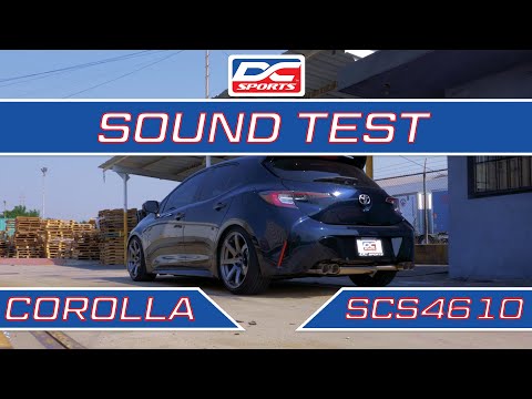 DC Sports Toyota Corolla Exhaust Sound Clip (SCS4610)