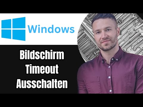 Windows Bildschirm Timeout ausschalten Tutorial 2025