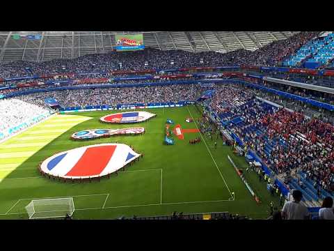 FIFA world cup 2018. National Anthems Costa-Rica and Serbia