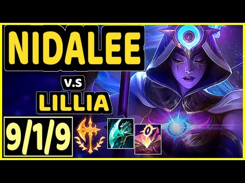 ANDA (NIDALEE) vs LILLIA - 9/1/9 KDA JUNGLE CHALLENGER GAMEPLAY - NA