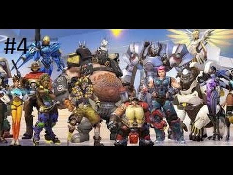 Overwatch Walkthrough Multiplayer/PvP Gameplay Part 4 - All Characters (Xbox One/PS4)