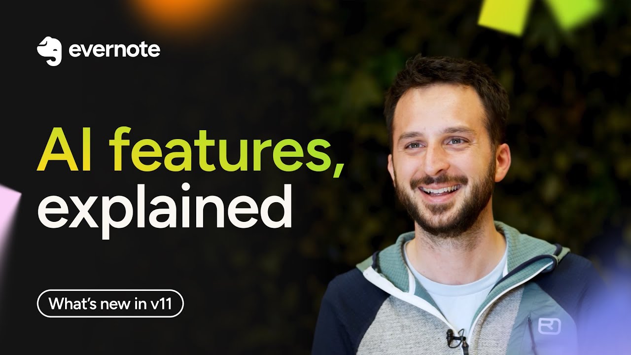 🐘💡Introducing Evernote v11: How AI Assistant, Semantic Search, and AI Meeting Notes work