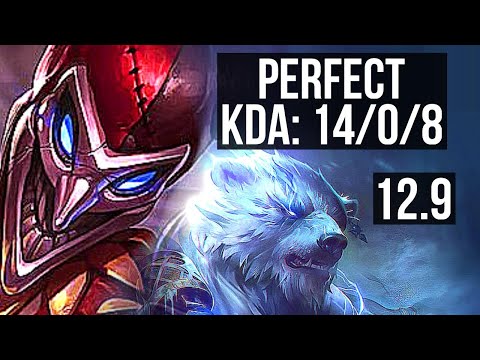 SHACO vs VOLI (JNG) | 14/0/8, Legendary, Rank 7 Shaco | EUW Master | 12.9
