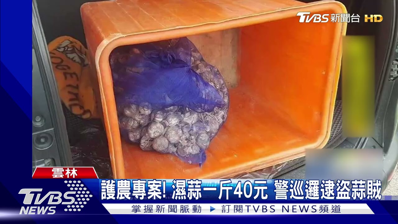 家裡缺蒜下田偷拔? 婦人遭逮「竊盜罪」移送
