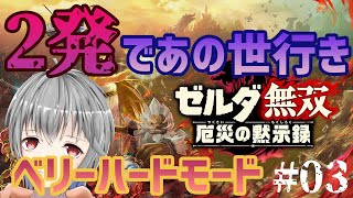 【ゼルダ無双 厄災の黙示録 #3】難しい時はロッド使うと楽だぞ【立華可梨／Vtuber】