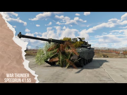 War thunder speedrun [WR] 41.55 | Advance to the Rhine | Light tank (stock GAB)