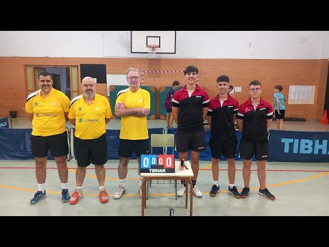 CORIA TM (Mario Fdez) vs CARMONA TENIS DE MESA | TEMPORADA 2025-2026 | Súper División Andaluza 🏓