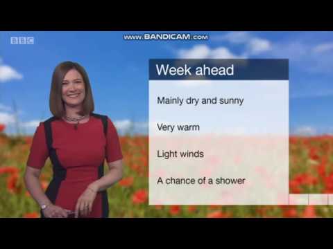 Alina Jenkins - BBC Weather (1.07.2018) - 60 fps