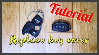 How to replace Hyundai key cover - not easy