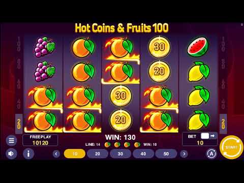 Hot Coins & Fruits 100 – Video Gameplay
