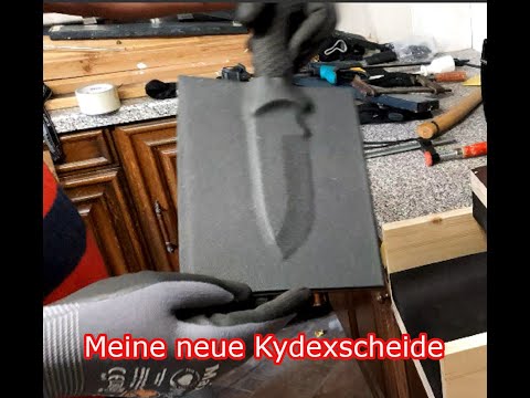 Ausrüstung - Meine selbstgebaute Kydexscheide